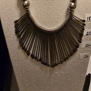 Niche Lady Shop1970's Tribal Spoon Bib Necklace